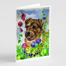 Load image into Gallery viewer, Norfolk Terrier Greeting Cards -  Blank Note Cards – 8-Pack of Artist-Designed Cards with Envelopes