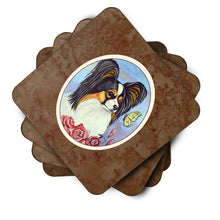Load image into Gallery viewer, Papillon Yellow Butterfly Foam Coaster  7036FC