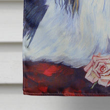 Load image into Gallery viewer, Papillon A Rose for you Flag Canvas House Size