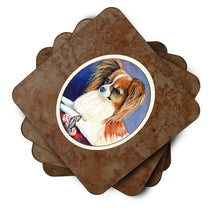 Load image into Gallery viewer, Papillon Rose and Butterfly Foam Coaster  7038FC