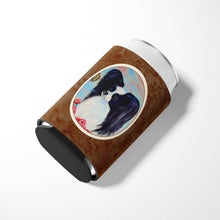Load image into Gallery viewer, Papillon Black and White Can or Bottle Hugger 7040CC