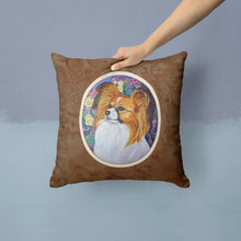 Load image into Gallery viewer, Papillon Throw Pillow - 14x14 Decorative Pillow – Art for Your Home &amp; Patio 7041PW1414