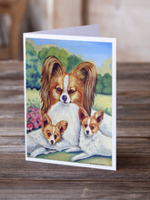 Load image into Gallery viewer, Papillon A Momma's Love Greeting Cards -  Blank Note Cards – 8-Pack of Artist-Designed Cards with Envelopes
