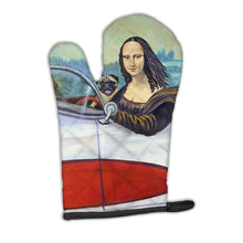 Load image into Gallery viewer, Fawn Pug and Mona Lisa Oven Mitt 7043OVMT