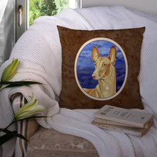 Load image into Gallery viewer, Pharaoh Hound Throw Pillow - 14x14 Decorative Pillow – Art for Your Home &amp; Patio 7044PW1414
