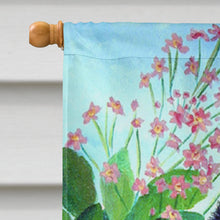 Load image into Gallery viewer, Australian Shepherd Puppy Flag Canvas House Size