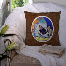 Load image into Gallery viewer, Australian Cattle Dog Sew Perfect Throw Pillow - 14x14 Decorative Pillow – Art for Your Home &amp; Patio 7050PW1414