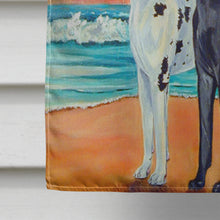 Load image into Gallery viewer, At sunset Great Dane Flag Canvas House Size