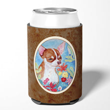 Load image into Gallery viewer, Chihuahua in flowers Can or Bottle Hugger 7053CC