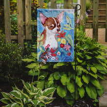 Load image into Gallery viewer, Chihuahua in flowers Garden Flag – Decorative Outdoor Yard Flag