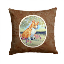 Load image into Gallery viewer, Corgi Throw Pillow - 14x14 Decorative Pillow – Art for Your Home &amp; Patio 7054PW1414