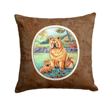 Load image into Gallery viewer, Chow Chow Momma's Love Throw Pillow - 14x14 Decorative Pillow – Art for Your Home &amp; Patio 7057PW1414