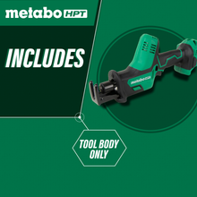 Load image into Gallery viewer, Metabo HPT CR18DAQ4M 18V One Handed Reciprocating Saw