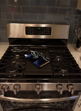 Load image into Gallery viewer, Black Great Dane in the Moonlight Oven Mitt 7060OVMT