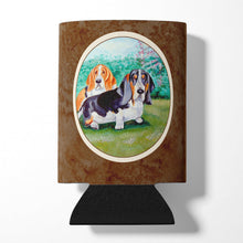 Load image into Gallery viewer, Basset Hound Double Trouble Can or Bottle Hugger 7061CC