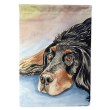 Load image into Gallery viewer, Gordon Setter Flag Canvas House Size