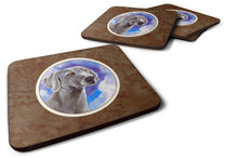 Load image into Gallery viewer, Weimaraner Azure Skies Foam Coaster  7063FC