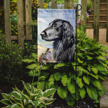 Load image into Gallery viewer, Flat Coated Retriever Garden Flag – Decorative Outdoor Yard Flag