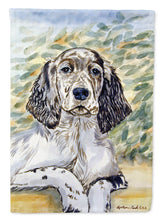 Load image into Gallery viewer, English Setter Flag Canvas House Size