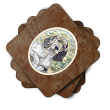 Load image into Gallery viewer, English Setter Patience Foam Coaster  7065FC