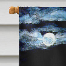 Load image into Gallery viewer, Great Dane in the moonlight Flag Canvas House Size