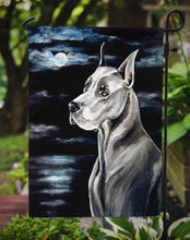 Load image into Gallery viewer, Great Dane in the moonlight Garden Flag – Decorative Outdoor Yard Flag