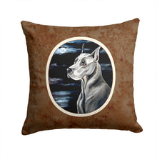 Load image into Gallery viewer, Great Dane Moonlight Throw Pillow - 14x14 Decorative Pillow – Art for Your Home &amp; Patio 7067PW1414
