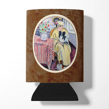 Load image into Gallery viewer, Lady with her Papillon Can or Bottle Hugger 7069CC