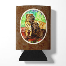 Load image into Gallery viewer, Shar Pei Fawn and Chocolate Can or Bottle Hugger 7070CC