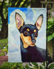 Load image into Gallery viewer, Min Pin Garden Flag – Decorative Outdoor Yard Flag