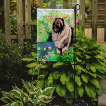 Load image into Gallery viewer, Keeshond Garden Flag – Decorative Outdoor Yard Flag