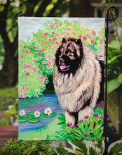 Load image into Gallery viewer, Keeshond Garden Flag – Decorative Outdoor Yard Flag