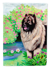 Load image into Gallery viewer, Keeshond Garden Flag – Decorative Outdoor Yard Flag