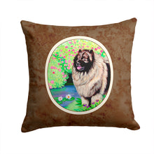 Load image into Gallery viewer, Keeshond Throw Pillow - 14x14 Decorative Pillow – Art for Your Home &amp; Patio 7074PW1414