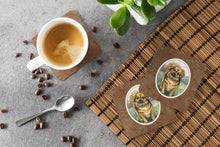 Load image into Gallery viewer, Tibetan Spaniel Foam Coaster  7075FC