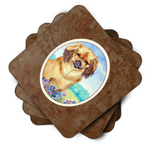 Load image into Gallery viewer, Tibetan Spaniel Foam Coaster  7078FC
