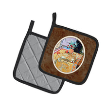 Load image into Gallery viewer, Cat Pot Holders - Set of 2 Decorative Kitchen Helpers | Made in the USA 7079PTHD