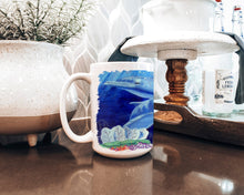 Load image into Gallery viewer, Dolphin under the sea Dishwasher Safe Microwavable Ceramic Coffee Mug 15 ounce 7080CM15