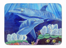 Load image into Gallery viewer, Dolphin under the sea Machine Washable Memory Foam Mat 7080RUG