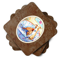 Load image into Gallery viewer, Whippet Waiting on you Foam Coaster  7081FC