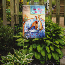 Load image into Gallery viewer, Whippet waiting on Mom Garden Flag – Decorative Outdoor Yard Flag