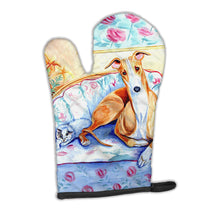 Load image into Gallery viewer, Whippet Waiting on you Oven Mitt 7081OVMT