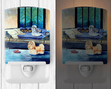 Load image into Gallery viewer, Shih Tzu Double Trouble Ceramic Night Light 7082CNL