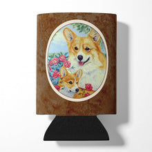 Load image into Gallery viewer, Corgi Momma loves Roses Can or Bottle Hugger 7084CC