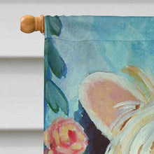 Load image into Gallery viewer, Chinese Crested  Flag Canvas House Size