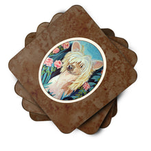 Load image into Gallery viewer, Chinese Crested Foam Coaster  7087FC