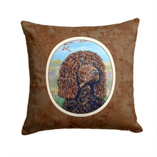 Load image into Gallery viewer, Irish Water Spaniel Throw Pillow - 14x14 Decorative Pillow – Art for Your Home &amp; Patio 7089PW1414
