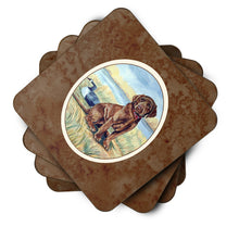 Load image into Gallery viewer, Chocolate Labrador Puppy  Foam Coaster  7090FC