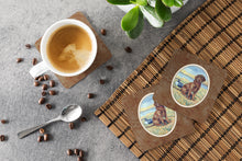 Load image into Gallery viewer, Chocolate Labrador Puppy  Foam Coaster  7090FC