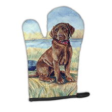 Load image into Gallery viewer, Chocolate Labrador Puppy  Oven Mitt 7090OVMT